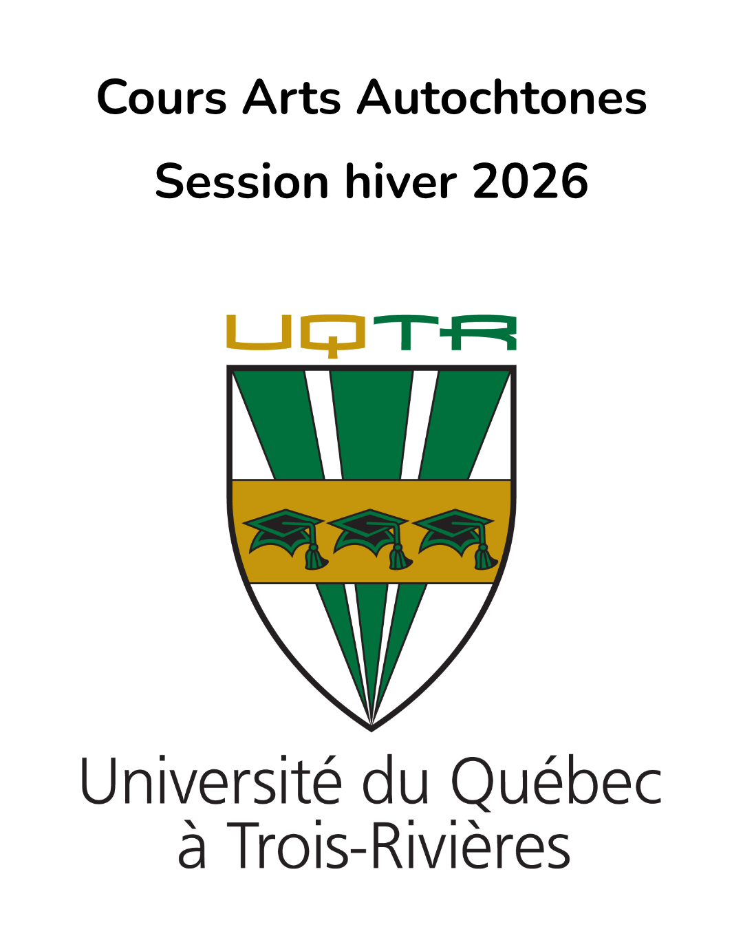 Guy Sioui Durand is teaching Art Autochtones teaching at UQTR